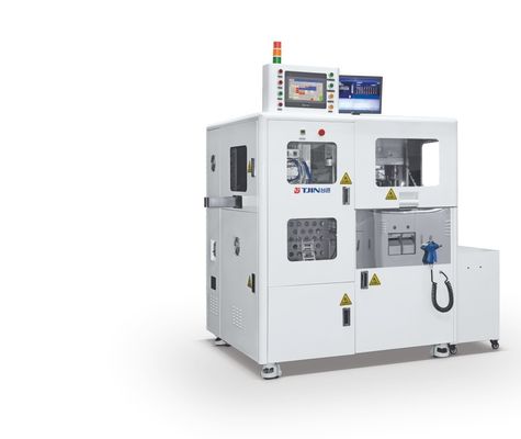 Halbleiter-Schneid- und Formmaschine